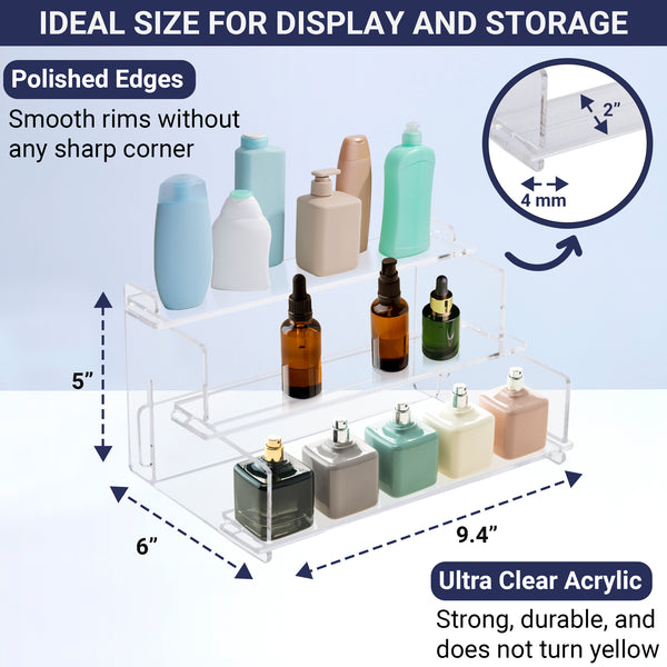Acrylic Display Riser Step Stand - 9