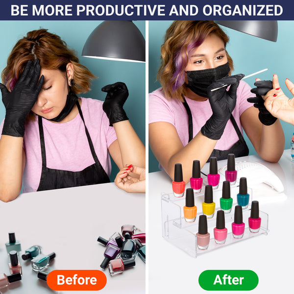 Acrylic Display Riser Step Stand - 9