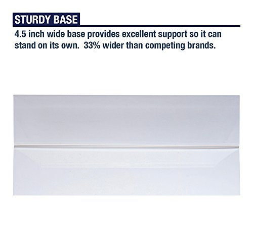 Acrylic Sign Holder 8.5 x 11 - Acrylic T Shape Table Top Display Stand, Double Sided, Bottom Load, Portrait Style Menu Ad Frame. Perfect for Restaurants, Promotions, Photo Frames, Classroom (6 Pack)