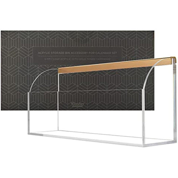 Acrylic Storage Bin Accessory for Acrylic Clear Calendar for Wall, 12.4