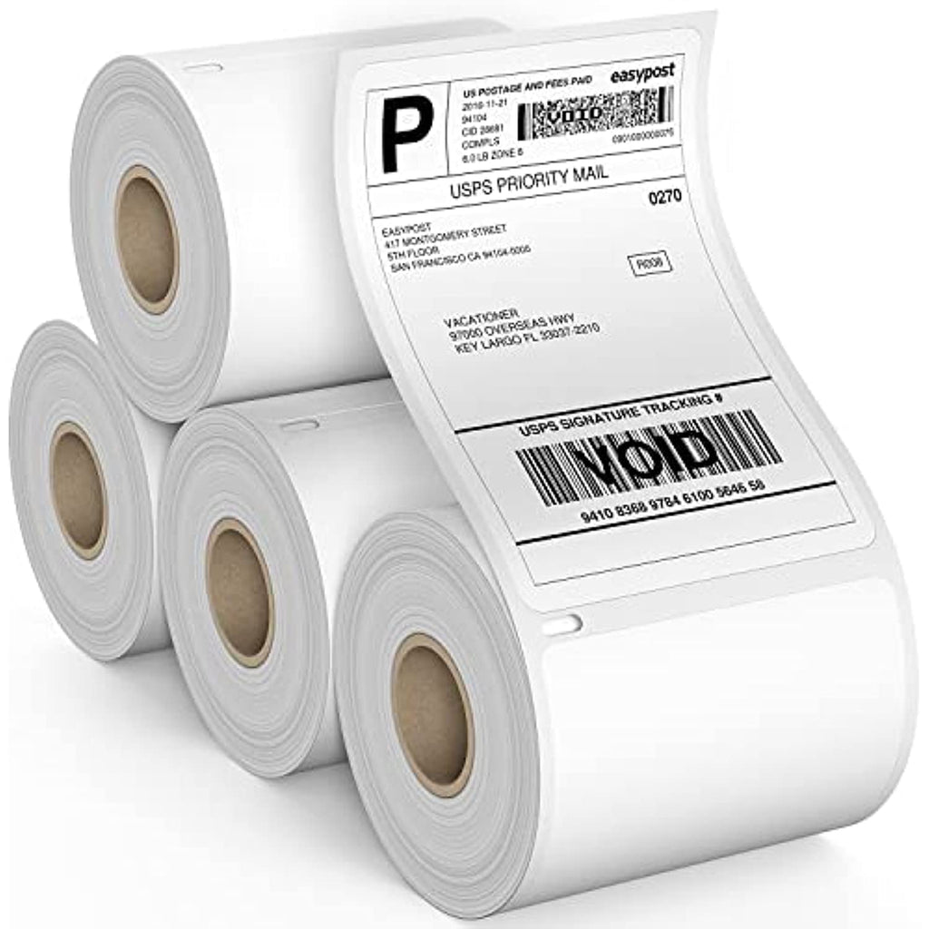 dymo compatible lv-30269 clear polypropylene shipping labels