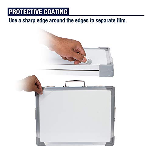 Desktop Dry Erase Magnetic Whiteboard - 16
