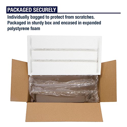 Acrylic Sign Holder 8.5 x 11 - Acrylic T Shape Table Top Display Stand, Double Sided, Bottom Load, Portrait Style Menu Ad Frame. Perfect for Restaurants, Promotions, Photo Frames, Classroom (6 Pack)