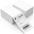 Thermal Shipping Labels 4x6, 500 Fan-Fold Perforated Labels Two Pack, Commercial Grade with Permanent Adhesive, Direct Thermal Printer Label Compatible with Zebra, Rollo, iDRPT, Polono, MUNBYN, Elton