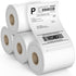 Dasher Products Thermal Shipping Labels Compatible with Dymo LabelWriter 4XL 1744907 4x6 Internet Postage Labels, Water Resistant, Strong Adhesive, Perforated, 220 Labels/Roll, NOT for 5XL (4 Pack)