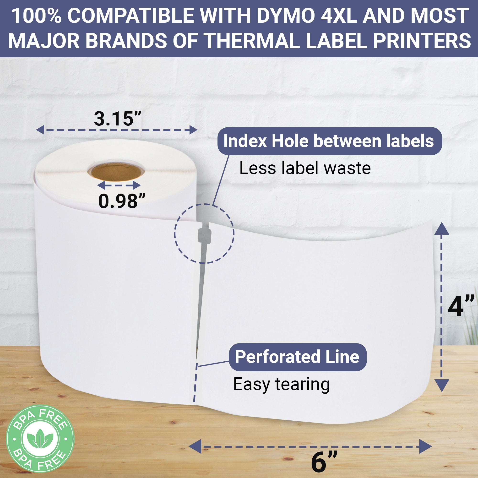 Dasher Products Thermal Shipping Labels Compatible With Dymo LabelWrit Dasher Products Thermal Shipping Labels Compatible With Dymo LabelWrit