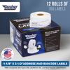 Dasher Products Address Labels Compatible with Dymo 30252  1-1/8'' x 3-1/2'', 12 rolls of 350 Labels, Self-Adhesive for Shipping, Barcode, UPC, Compatible with LabelWriter 4XL, 450, 450 Turbo, & More