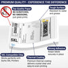 Dasher Products Thermal Shipping Labels with RFID Chip Compatible with Dymo LabelWriter 5XL 1744907 4x6 Internet Postage Labels, Water Resistant, Strong Adhesive, Perforated, 220 per Roll (4 Pack)