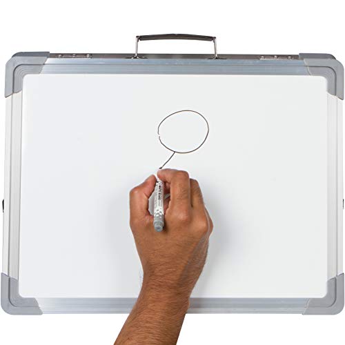 Desktop Dry Erase Magnetic Whiteboard - 16