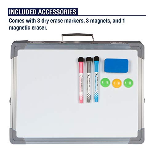 Desktop Dry Erase Magnetic Whiteboard - 16
