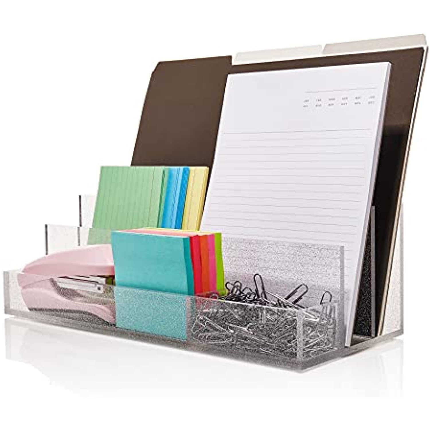 Acrylic Desk Organizer for Office Supplies and Desk Accessories, ” |  Dasher Products
