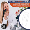 Acrylic Tissue Box Holder, Clear Tissue Box Dispenser for Facial Tissue, Napkins, Dryer Sheets. Perfect Cover for Bathroom, Desks, Countertops, Vanity, Bedroom, Night Stands (Rectangle, Clear)